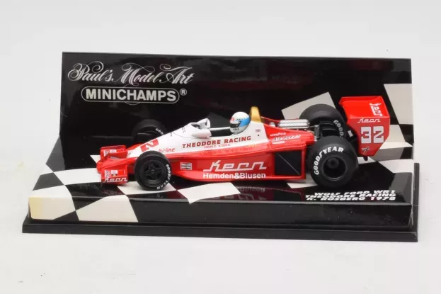 Minichamps Wolf F1 Ford Wr1 Team Theodore Racing N 32 Gp Germany 1978 K.rosberg 1:43 400780032